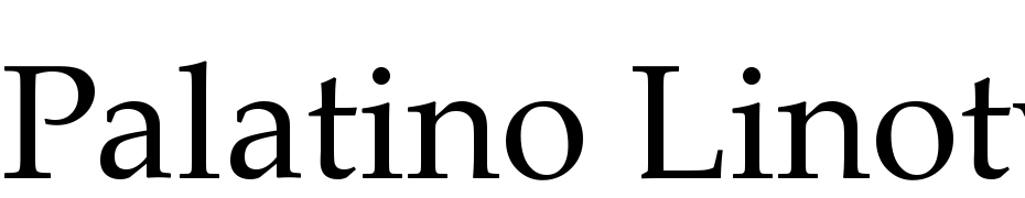 Palatino Linotype Font Download Free
